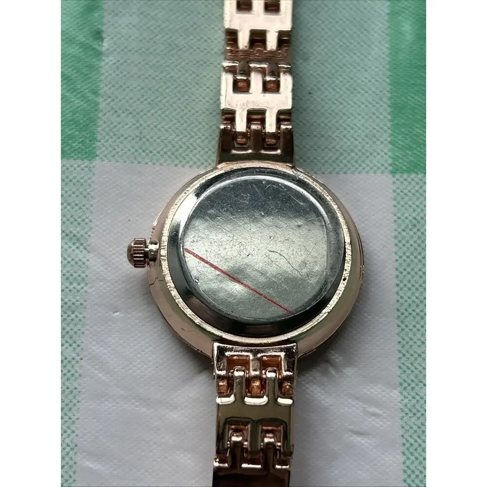 GC Rose Gold Tone Rhinestone Women’s Quartz Watch